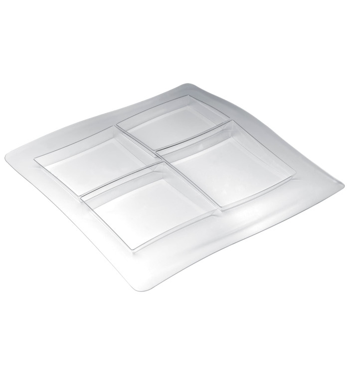 Podnos Plastový FoodPoker 4 Vrstvami 360x360 mm (1 Kousky) Podnos Plastový FoodPoker 4 Vrstvami 360x360 mm (1 Kousky)