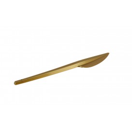Plastový Nůž PS Zlato 165mm (600 Kousky)