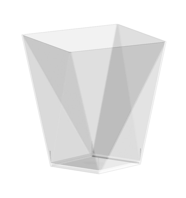 Kelímek pro Ochutnávky " Diamant " Průhledný 100 ml (25 Kousky) Kelímek pro Ochutnávky " Diamant " Průhledný 100 ml (25 Kousky)