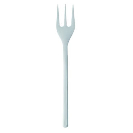 Mini Plastová Vidlička pro Ochutnávky Bílý 100 mm (50 Kousky)