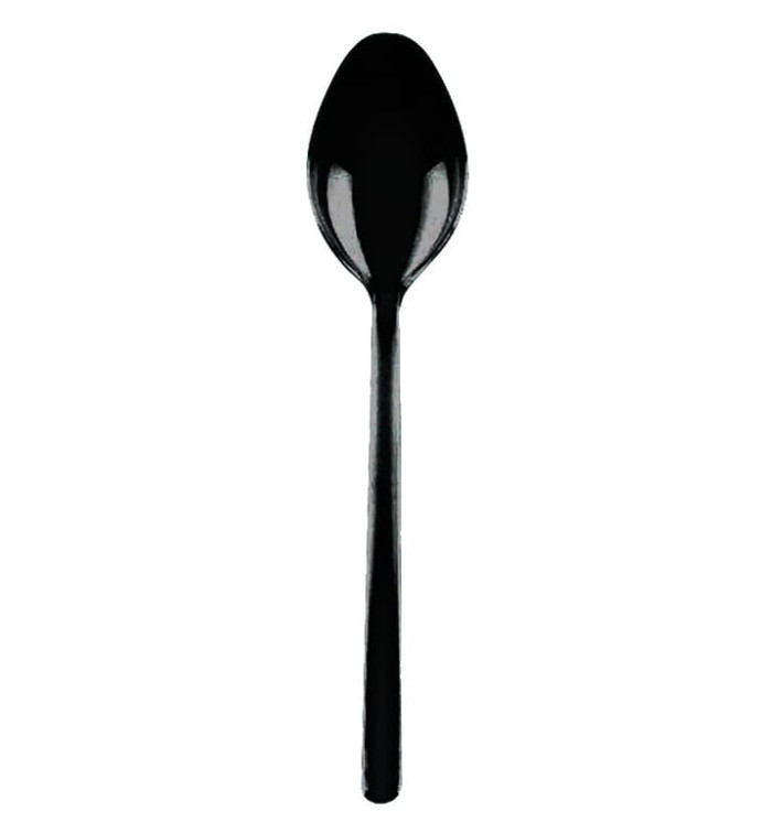 lžička pro Ochutnávky Mini - Łyżka Černá 100 mm (1500 Kousky) lžička pro Ochutnávky Mini - Łyżka Černá 100 mm (1500 Kousky)