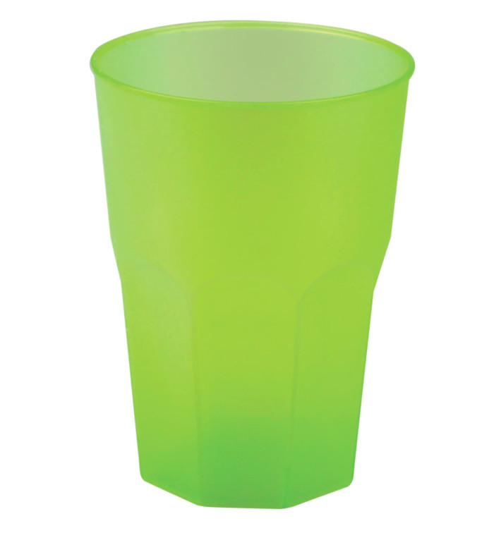 Plastové Kelímek " Frost " Zelené Vápno PP 350ml (20 Kousky) Plastové Kelímek " Frost " Zelené Vápno PP 350ml (20 Kousky)