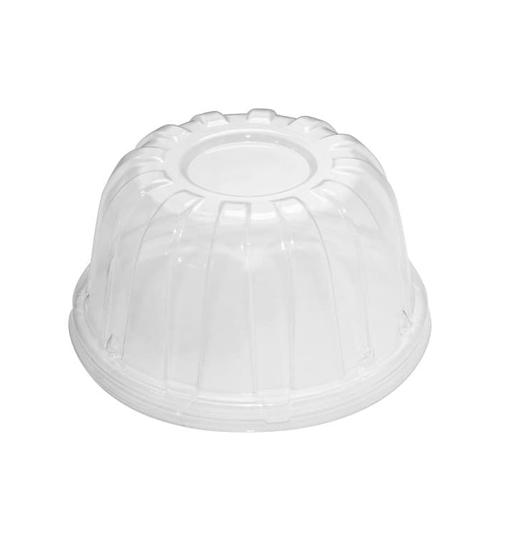 Plastové Víčko Vysoký PS Průhledný Ø11,7cm (50 Kousky) Plastové Víčko Vysoký PS Průhledný Ø11,7cm (50 Kousky)