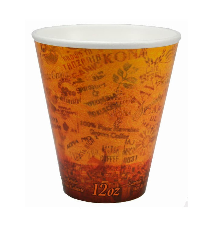 Kelímek Termální Fusion " Uniknout " 12Oz/355ml Ø9,4cm (25 Kousky) Kelímek Termální Fusion " Uniknout " 12Oz/355ml Ø9,4cm (25 Kousky)