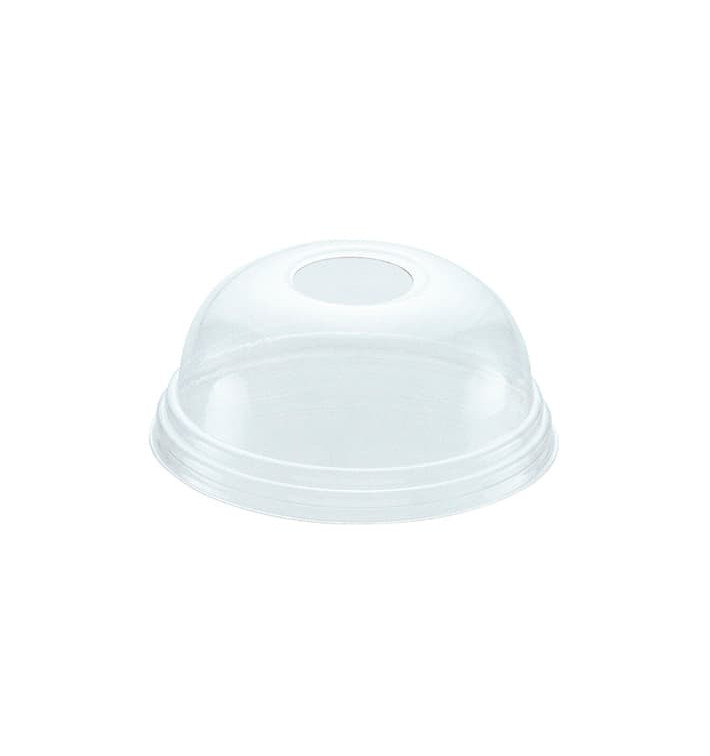 Plastové Víčko na Kelímek Vypouklé s Otvorem Kelímek PET 420ml Ø9,3cm (100 Kousky) Plastové Víčko na Kelímek Vypouklé s Otvorem Kelímek PET 420ml Ø9,3cm (100 Kousky)