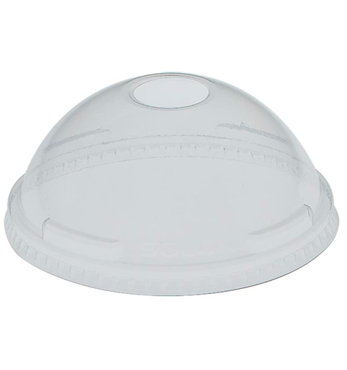 Plastové Víčko na Kelímek Vypouklé s Otvorem PET Krystal Ø7,3cm (2500 Kousky) Plastové Víčko na Kelímek Vypouklé s Otvorem PET Krystal Ø7,3cm (2500 Kousky)