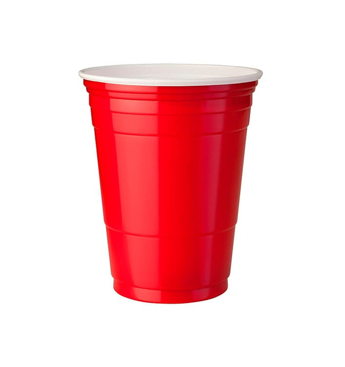 Kelímek Červené Americký pro Večírky 360ml (1000 Kousky) Kelímek Červené Americký pro Večírky 360ml (1000 Kousky)