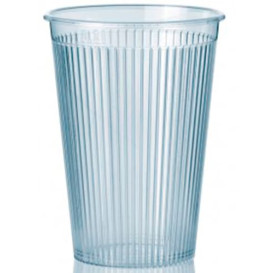 Kelímek " Ribbed " PS Průhledný 200 ml (25 Kousky)