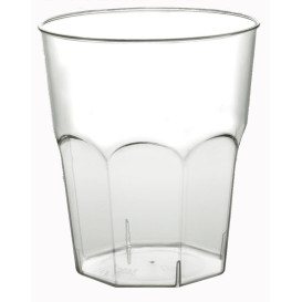 Plastové Kelímek na Koktejl Průhledný PS Ø73mm 200ml (1000 Kousky)