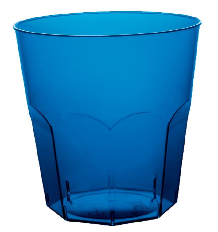 Plastové Kelímek Modrý Průhledný PS Ø73mm 220ml (50 Kousky) Plastové Kelímek Modrý Průhledný PS Ø73mm 220ml (50 Kousky)