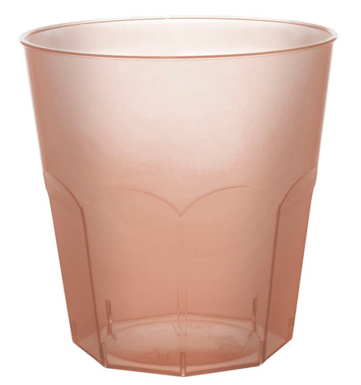 Plastové Kelímek Hnědý Průhledný PS Ø73mm 220ml (50 Kousky) Plastové Kelímek Hnědý Průhledný PS Ø73mm 220ml (50 Kousky)