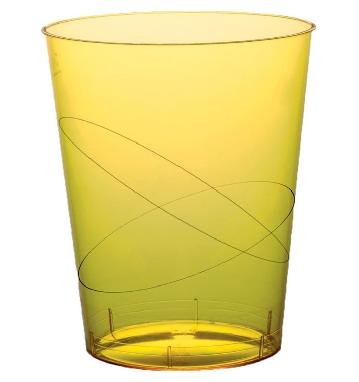 Plastová Odměrka Měsíc Žlutá Průhledný PS 350ml (20 Kousky) Plastová Odměrka Měsíc Žlutá Průhledný PS 350ml (20 Kousky)