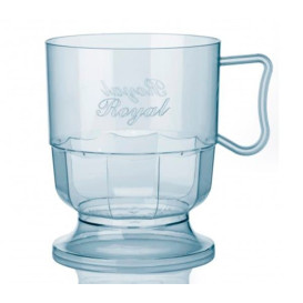 Plastové Šálek Tuhý Průhledný 200 ml (12 Kousky)