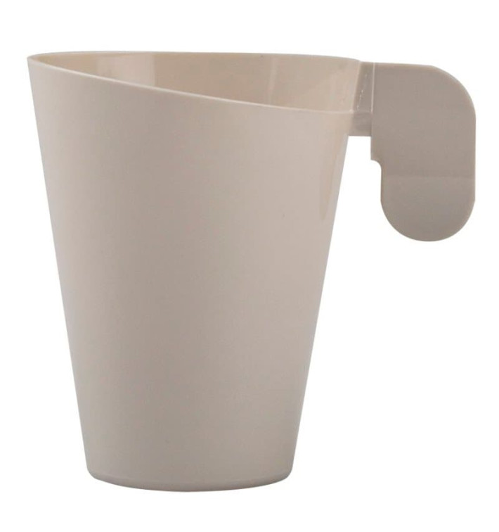 Plastové Šálek Designové Krémový 72ml (12 Kousky) Plastové Šálek Designové Krémový 72ml (12 Kousky)