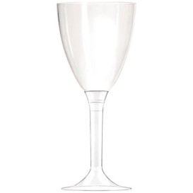 Plastové Sklenice na Víno Průhledný 130ml (100 Kousky)