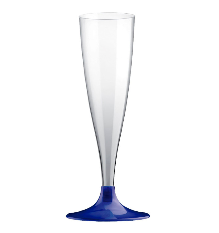 Plastové Sklenice Cava s Černou Modrý Perlový 140ml 2P (400 Kousky) Plastové Sklenice Cava s Černou Modrý Perlový 140ml 2P (400 Kousky)