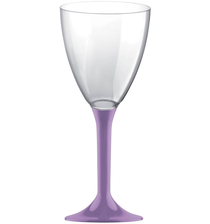 Plastové Sklenice na Víno s Černou Šeřík 180ml 2P (20 Kousky) Plastové Sklenice na Víno s Černou Šeřík 180ml 2P (20 Kousky)