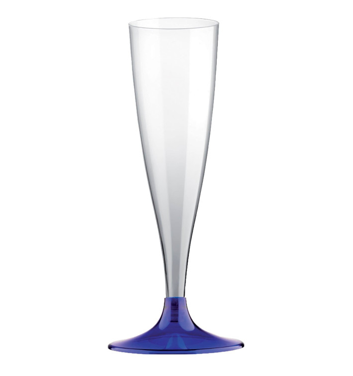 Plastové Sklenice Cava s Černou Modrý 140ml 2P (20 Kousky) Plastové Sklenice Cava s Černou Modrý 140ml 2P (20 Kousky)