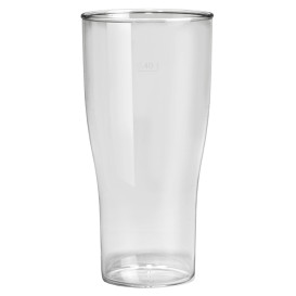 Kelímek Opakovaně Použitelné Odolný SAN Pivo Průhledný 400ml (5 Ks)