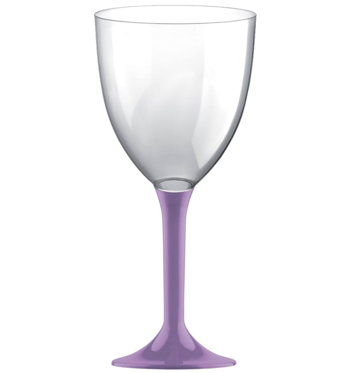Plastové Sklenice na Víno s Černou Šeřík 300ml 2P (20 Kousky) Plastové Sklenice na Víno s Černou Šeřík 300ml 2P (20 Kousky)