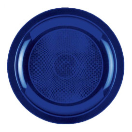 Plastové Talíř Plochá Modrý Round PP Ø185mm (50 Kousky)