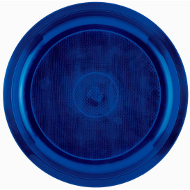 Plastové Talíř Modrý Round PP Ø290mm (300 Kousky)