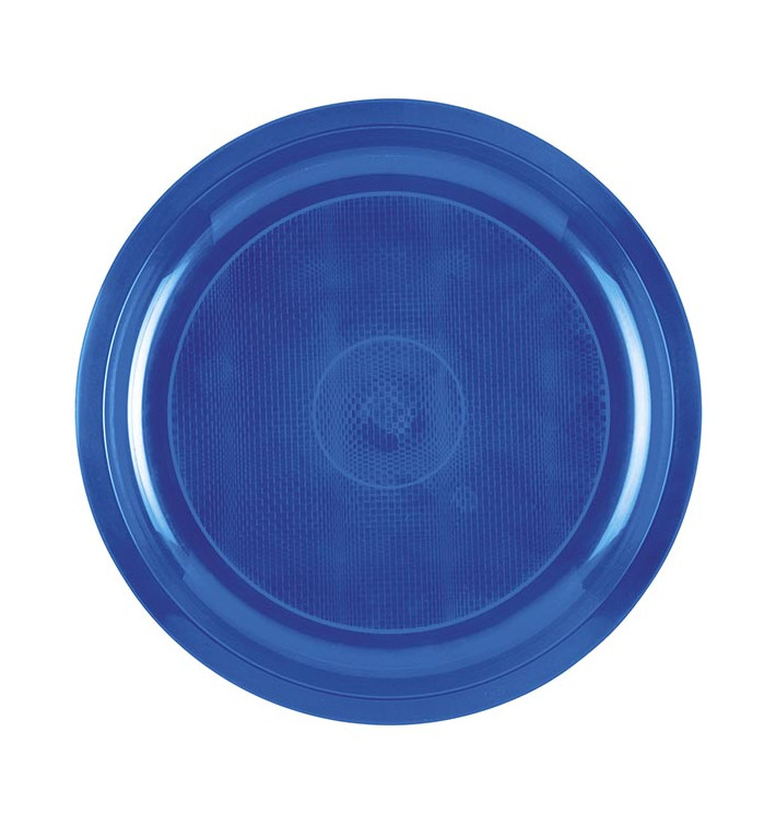 Plastové Talíř Modrý Mediterraneo Round PP Ø290mm (25 Kousky) Plastové Talíř Modrý Mediterraneo Round PP Ø290mm (25 Kousky)