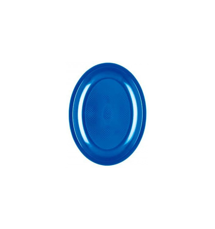 Podnos Oválný Modrý Mediterraneo Round PP 255mm (600 Kousky) Podnos Oválný Modrý Mediterraneo Round PP 255mm (600 Kousky)