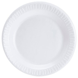 Termální Talíř FOAM " Souhlasit " Bílý 15 cm (125 Kousky)