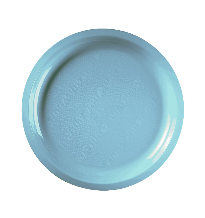 Plastové Talíř Tyrkysová Round PP Ø290mm (25 Kousky) Plastové Talíř Tyrkysová Round PP Ø290mm (25 Kousky)