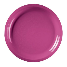 Plastové Talíř Fuchsie Round PP Ø290mm (25 Kousky)