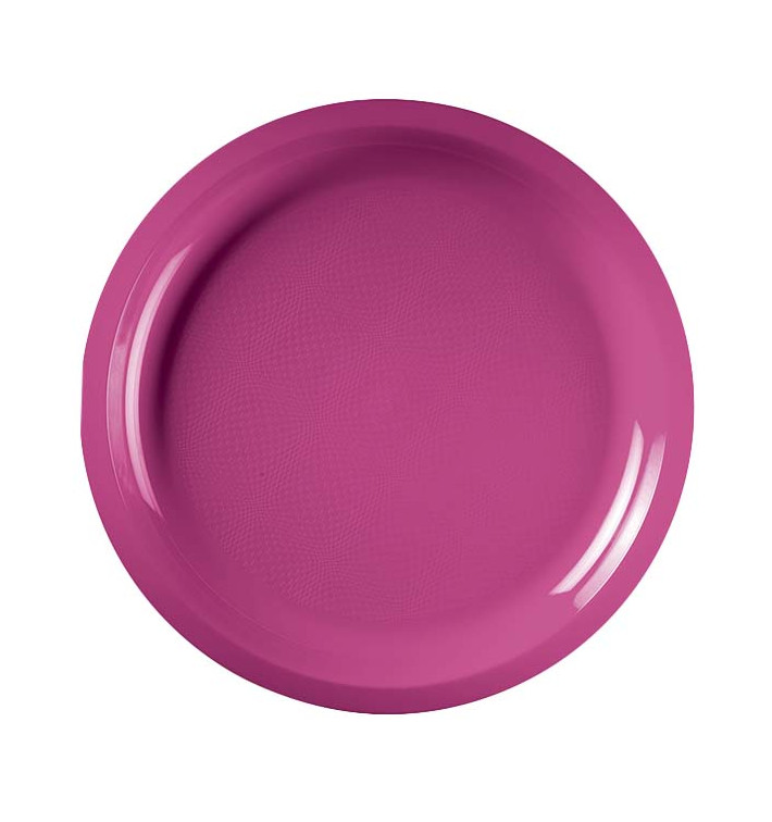 Plastové Talíř Fuchsie Round PP Ø290mm (25 Kousky) Plastové Talíř Fuchsie Round PP Ø290mm (25 Kousky)