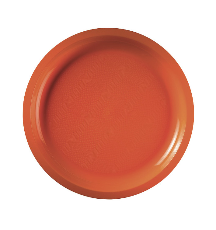 Plastové Talíř Oranžový Round PP Ø290mm (25 Kousky) Plastové Talíř Oranžový Round PP Ø290mm (25 Kousky)