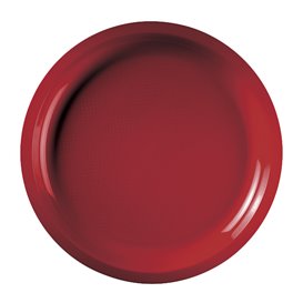 Plastové Talíř Červené Round PP Ø290mm (300 Kousky)