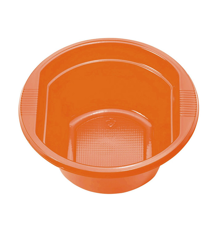 Plastové Misky PS Oranžový 250ml Ø12 Vrstvym (660 Kousky) Plastové Misky PS Oranžový 250ml Ø12 Vrstvym (660 Kousky)
