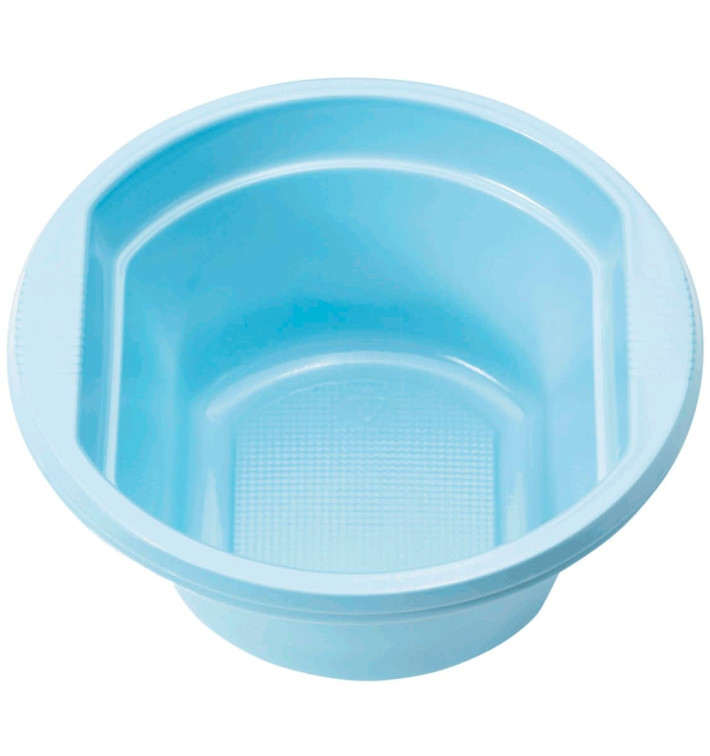 Plastové Misky PS Světle Modrá 250ml Ø12 Vrstvym (660 Kousky) Plastové Misky PS Světle Modrá 250ml Ø12 Vrstvym (660 Kousky)