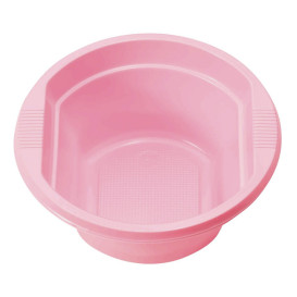 Plastové Misky PS Růžová 250ml Ø12 Vrstvym (30 Kousky)