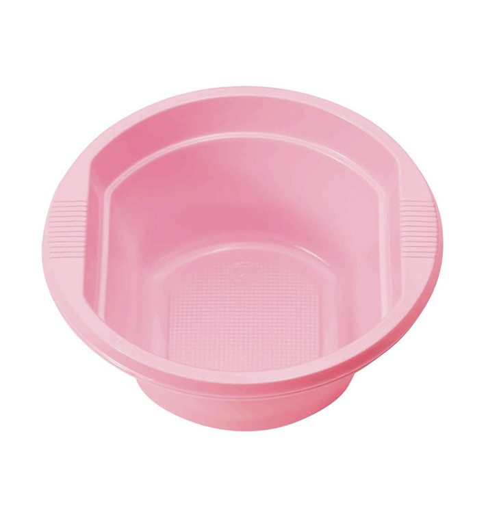 Plastové Misky PS Růžová 250ml Ø12 Vrstvym (30 Kousky) Plastové Misky PS Růžová 250ml Ø12 Vrstvym (30 Kousky)