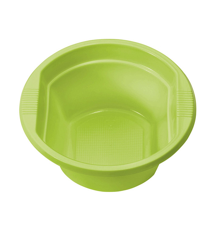 Plastové Misky PS Zelené Vápno 250ml Ø12 Vrstvym (30 Kousky) Plastové Misky PS Zelené Vápno 250ml Ø12 Vrstvym (30 Kousky)