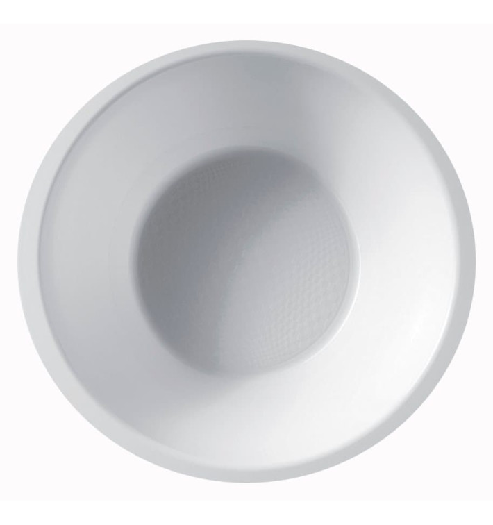 Plastové Misky PP Bílý 450ml Ø15,5cm (50 Kousky) Plastové Misky PP Bílý 450ml Ø15,5cm (50 Kousky)
