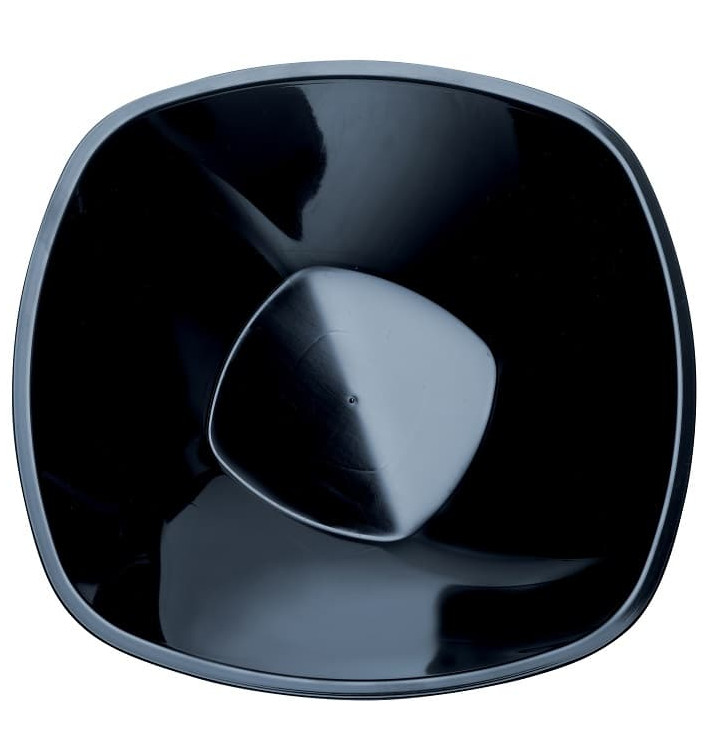 Plastové Misky PP Černá "Square" 3000ml Ø27,7cm (3 Kousky) Plastové Misky PP Černá "Square" 3000ml Ø27,7cm (3 Kousky)