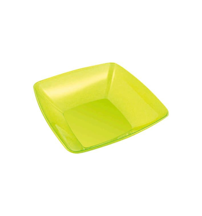 Misky PS Krystal Tvrdý Zelený 3500ml 28x28cm (20 Kousky) Misky PS Krystal Tvrdý Zelený 3500ml 28x28cm (20 Kousky)