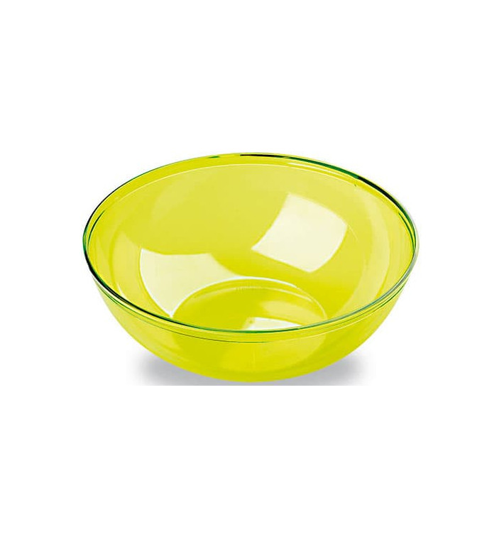Misky PS Krystal Tvrdý Zelený 3500ml Ø27cm (20 Kousky) Misky PS Krystal Tvrdý Zelený 3500ml Ø27cm (20 Kousky)