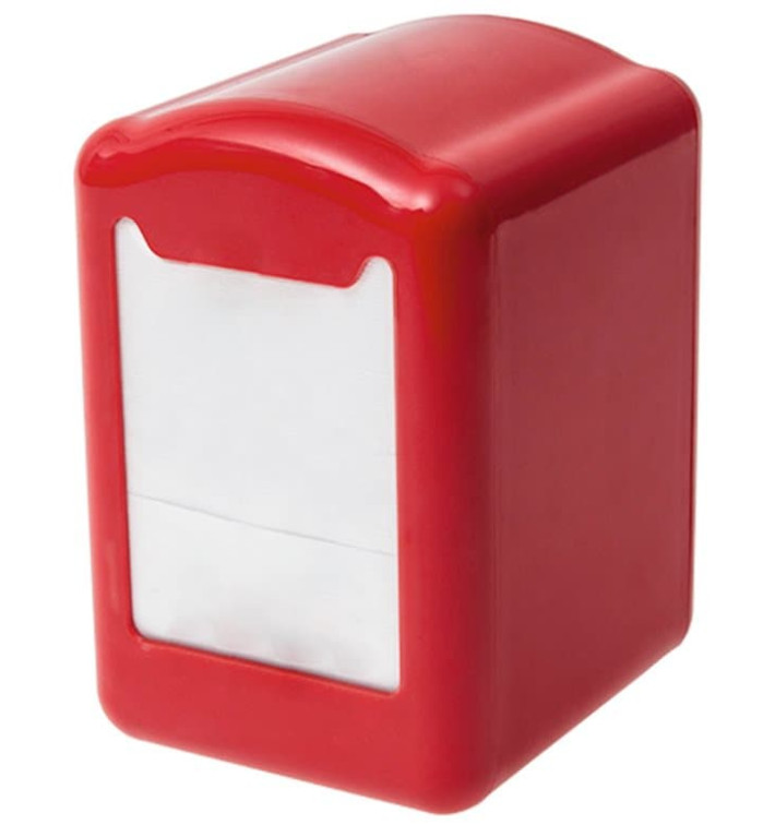 Zásobníky na Ubrousky Držák na Ubrousky Plastové Červené Miniservis 17x17 (12 Kousky) Zásobníky na Ubrousky Držák na Ubrousky Plastové Červené Miniservis 17x17 (12 Kousky)