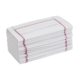 Papírové Ubrousky 14x14 Zigzag Modrý (25000 Kousky)