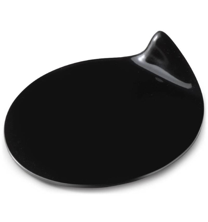 Talíř pro Ochutnávky Kulatý GOGO Černá Ø9cm (40 Kousky) Talíř pro Ochutnávky Kulatý GOGO Černá Ø9cm (40 Kousky)