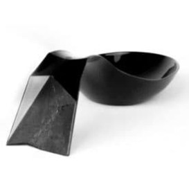 lžíce pro Ochutnávky Bon Ton Černá 116x29mm (20 Kousky)