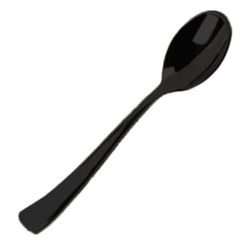 lžička pro Ochutnávky Černá Krabička 10cm (100 Kousky)