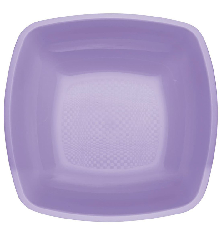 Plastové Talíř Hluboký Šeřík Square PP 180mm (300 Kousky) Plastové Talíř Hluboký Šeřík Square PP 180mm (300 Kousky)