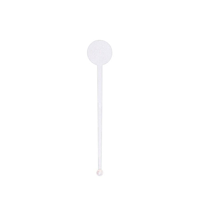 Míchátko na Nápoje Plastové Bílý 175mm Míchátko na Nápoje Plastové Bílý 175mm
